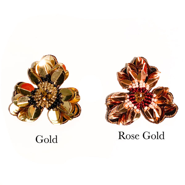 Shimla Flower Stud Earrings - 3 Colors!