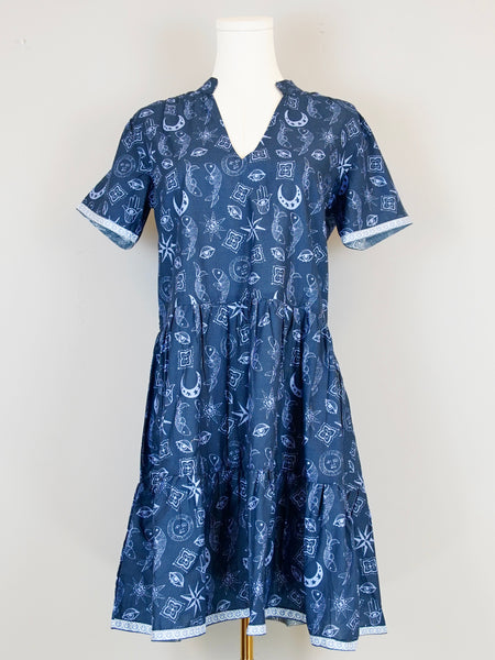 Alison Shortsleeve Dress - Mystical Navy