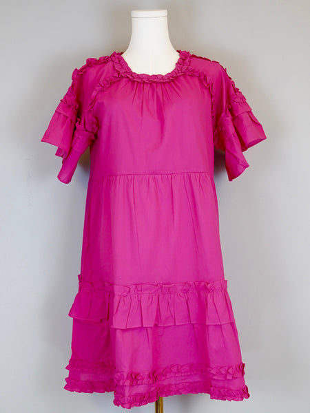 Ella Dress - Bougainvillea Pink