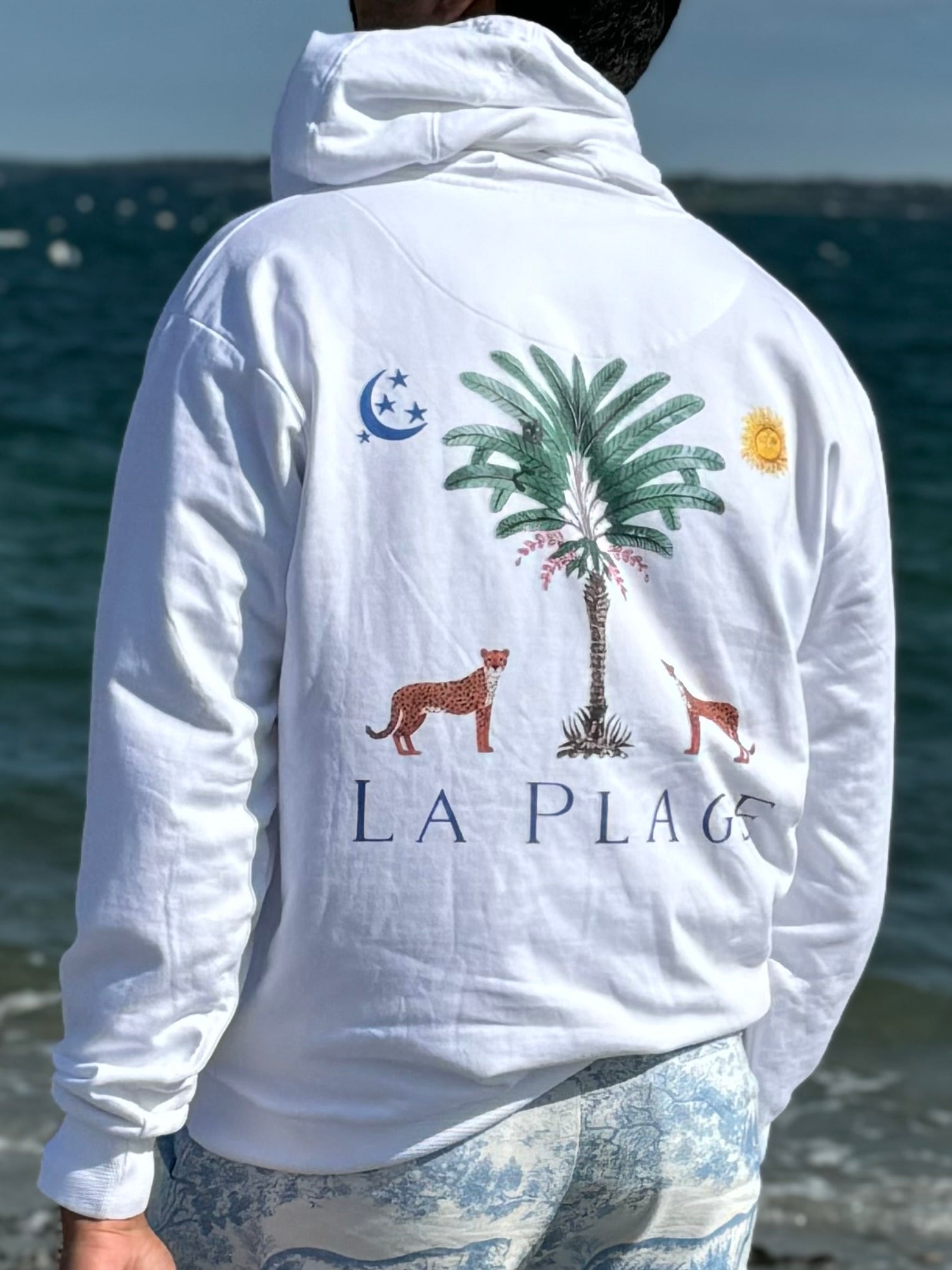 LA PLAGE Logo Hoodie Sweatshirt