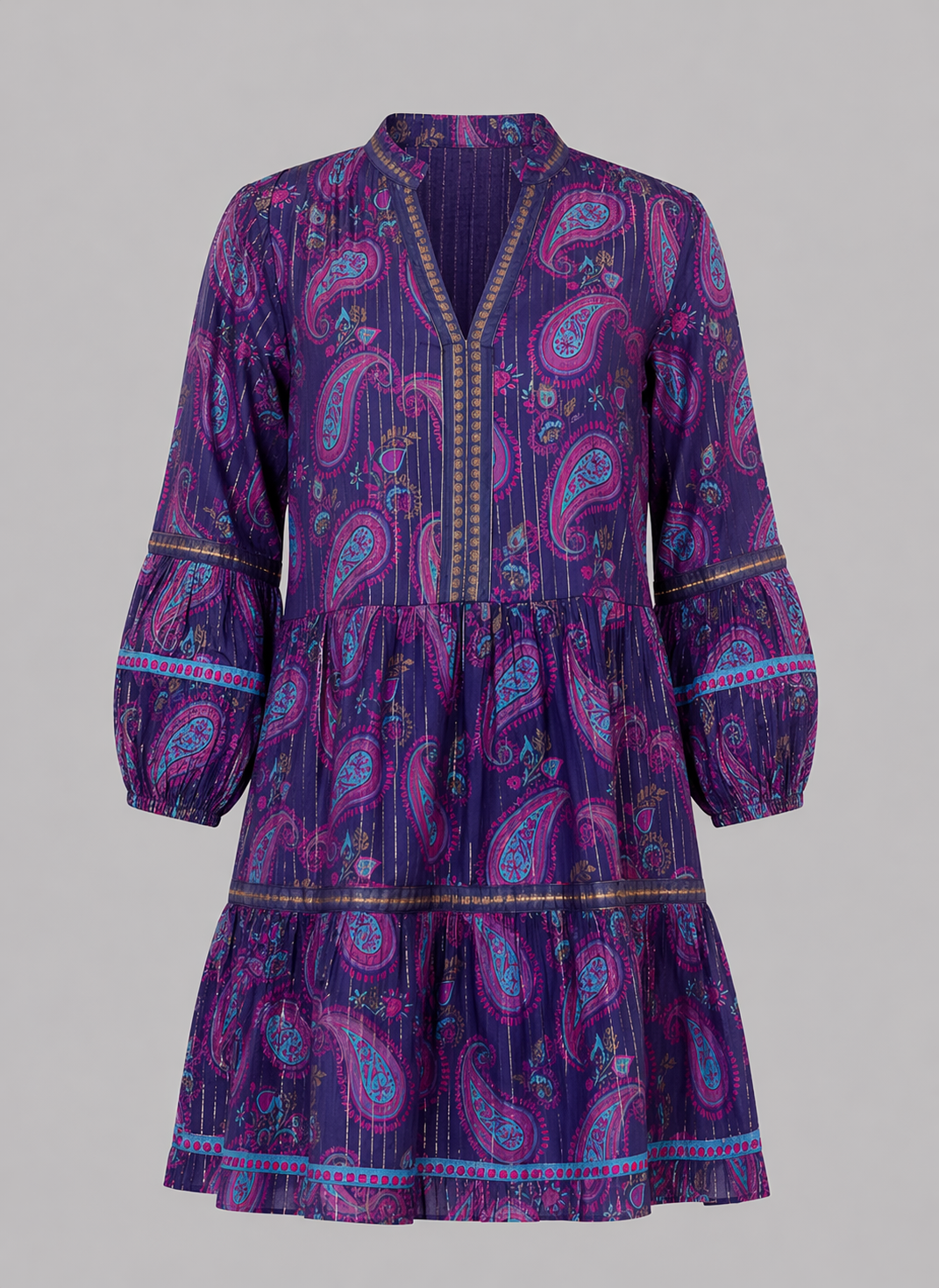 alison purple mini dress Alison Longsleeve Dress