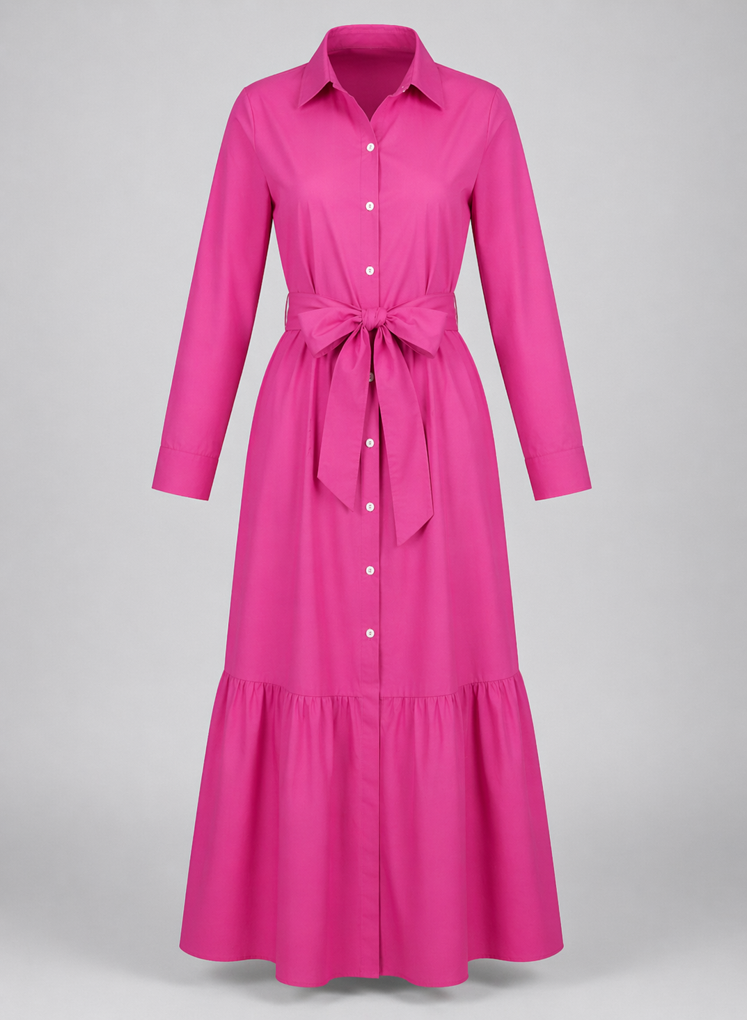 Ann Marie Maxi Dress - Solid Poplin